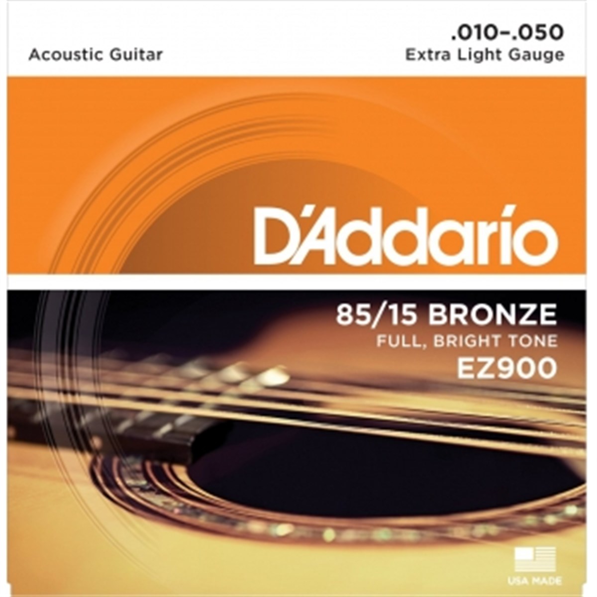 DADDARIO EZ900 85/15 Akustik Gitar Teli 10-50