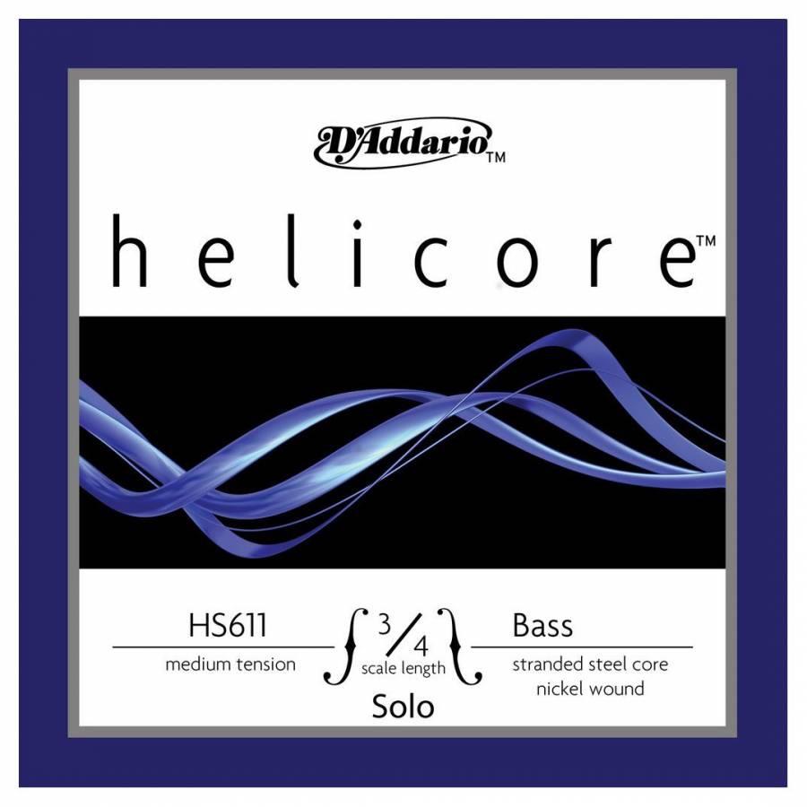 D'Addario HS611 3/4M Helicore Solo A Kontrabas Teli (La)