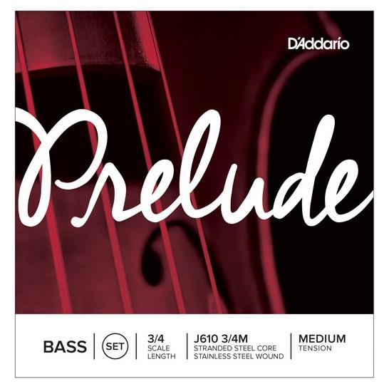 D'Addario J610 3/4M Prelude Kontrabas Teli