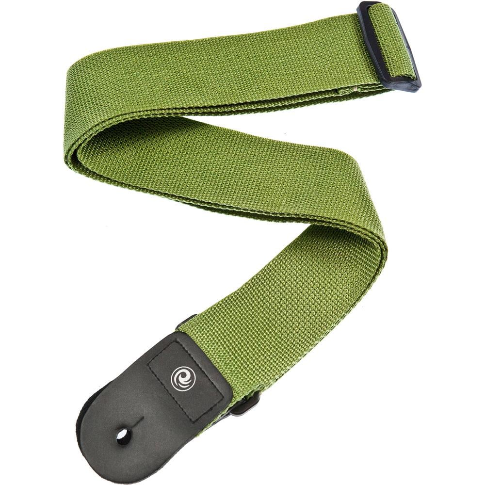 DAddario Polypropylene Straps Yeşil - PWS107 Gitar Askısı