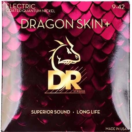 DR Dragon Skin+ Uzun Ömürlü Elektro Gitar 0,9 Takım Tel