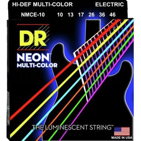 DR Multi Color Neon Renkli Elektro Gitar 0,10 (El yapımı)