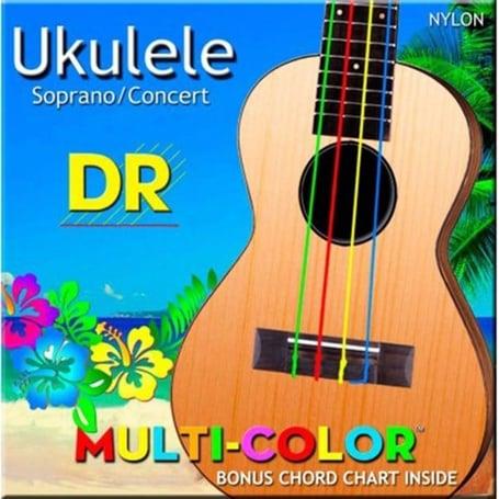 DR Renkli Ukulele Takım Tel