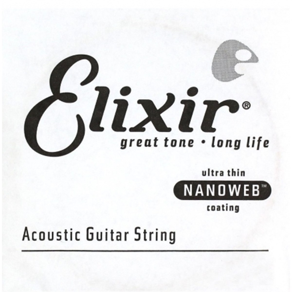 Elixir 15130 Nanoweb Bronze Tek Akustik Gitar Teli (30)