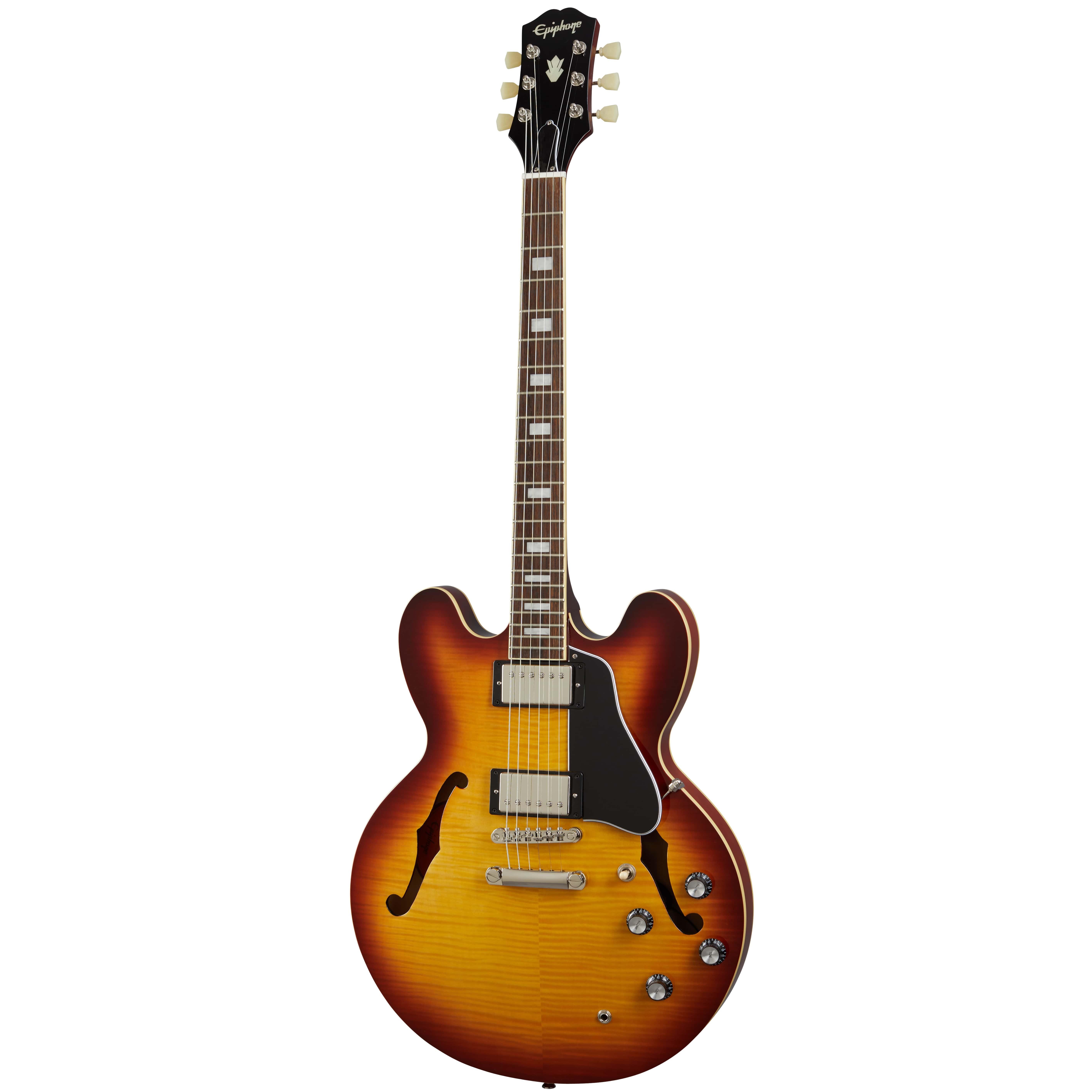 Epiphone ES-335 Semi-hollowbody Elektro Gitar (Raspberry Tea Burst)