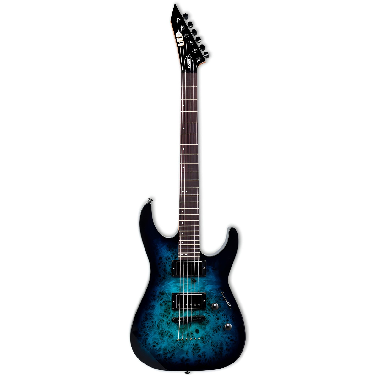 ESP LTD M-200DX NT Blue Burst Elektro Gitar