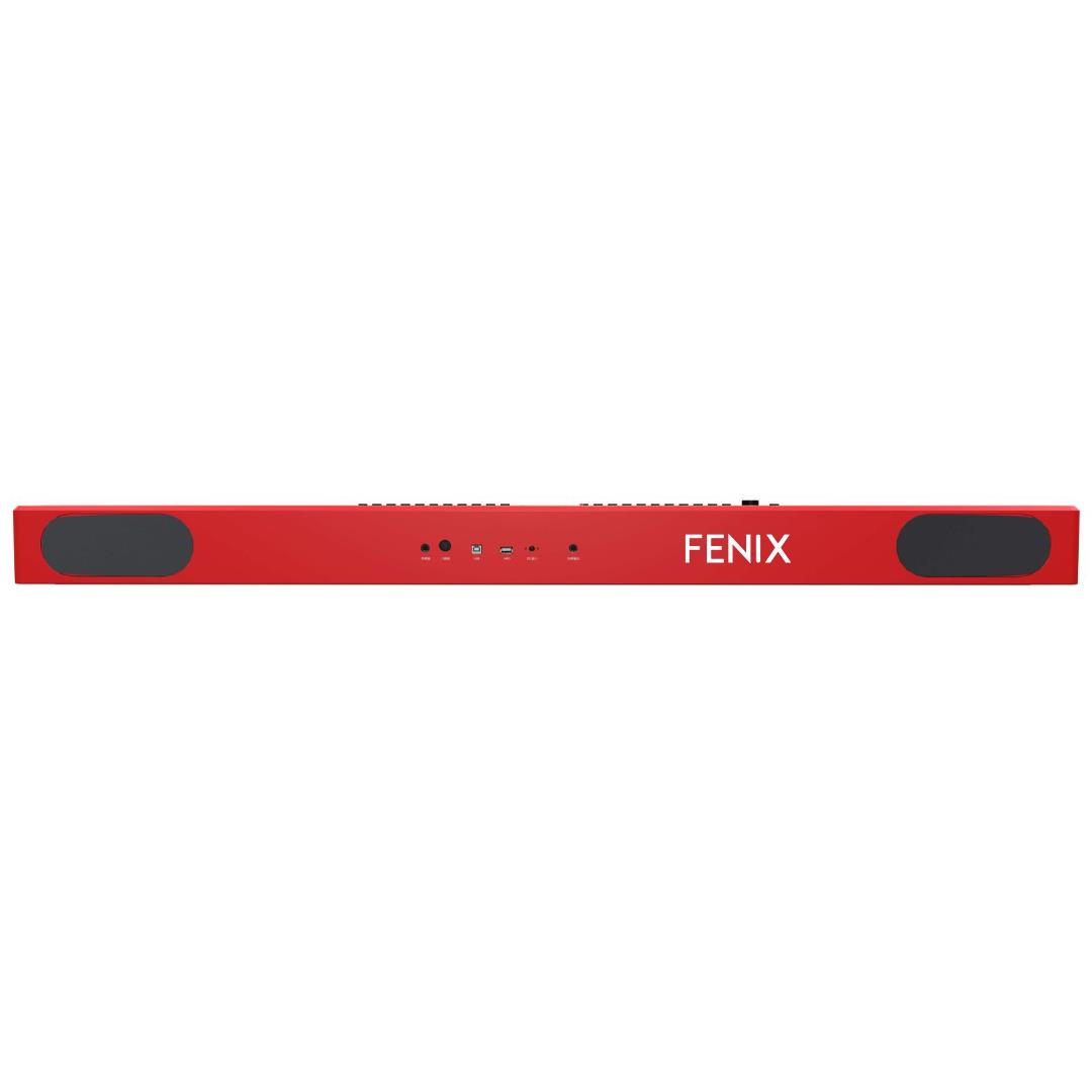 Fenix C-811 Taşınabilir Dijital Piyano Seti (Kırmızı)