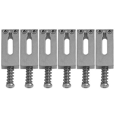 Gotoh S22C Modern Telecaster Saddle Seti Çelik - Krom