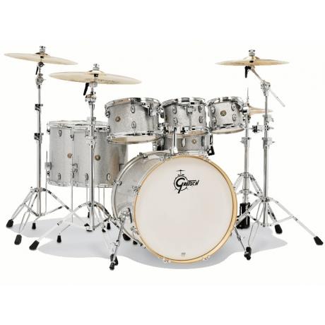 Gretsch CM1-E826P-SS Catalina Maple 7 Parça  Rock Shell Pack Akustik Davul (Silver Sparkle)