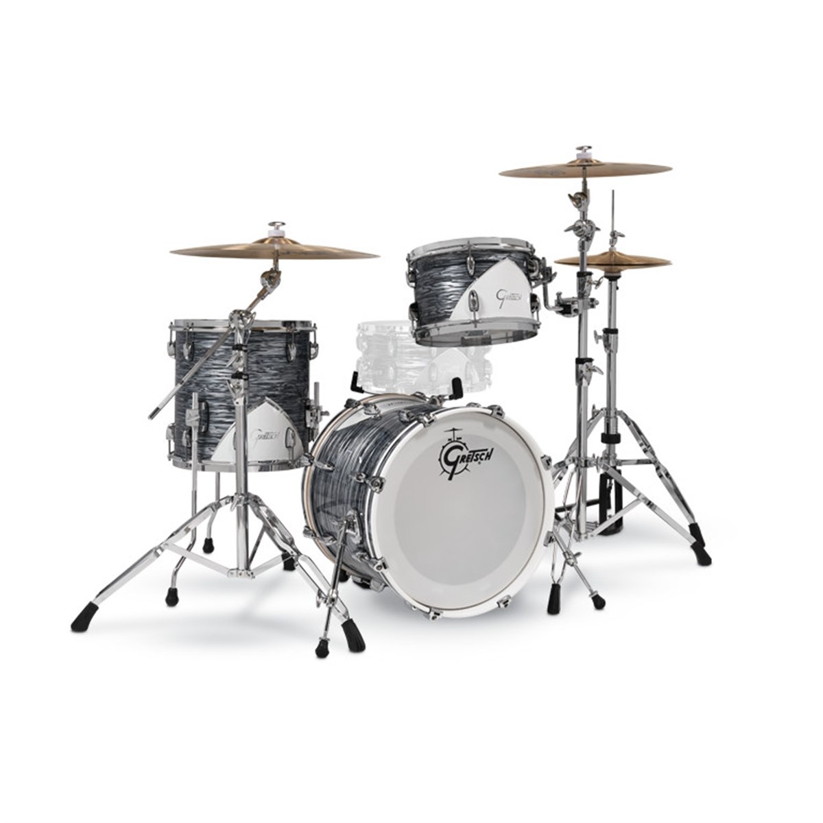 Gretsch Renown 3 Parça Akustik Davul (Silver Oyster Pearl)