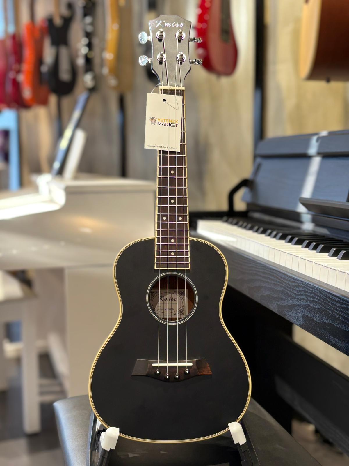 Knise Concert Ukulele Siyah