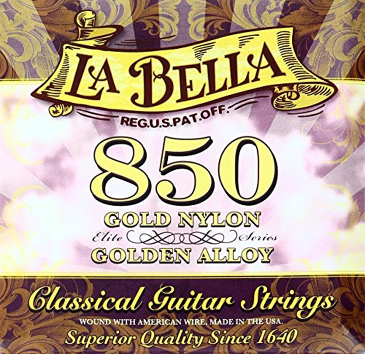 La Bella Golden Alloy LB-850 Takım Tel Klasik Gitar Teli