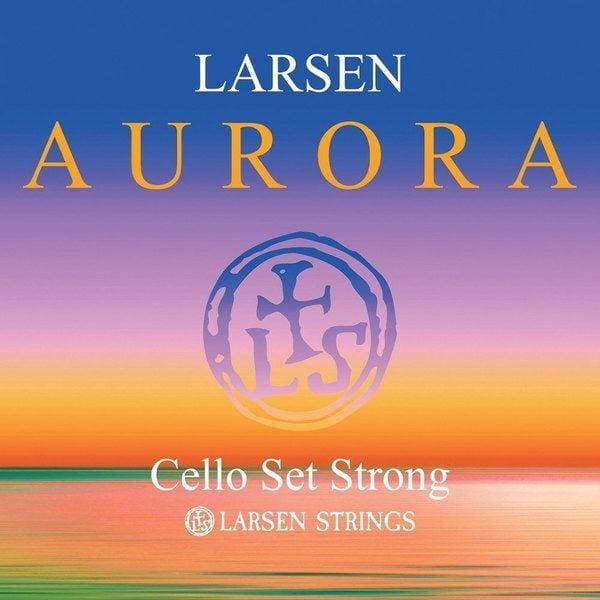 Larsen Aurora Set 4/4 Strong Viyolonsel Teli