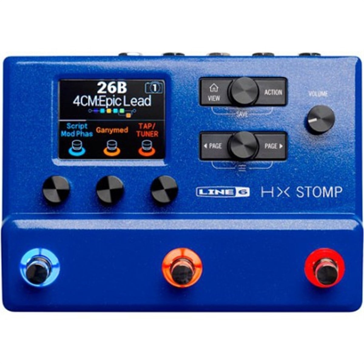 Line 6 Limited Edition HX Stomp Guitar Multi-Efekt Floor Processor