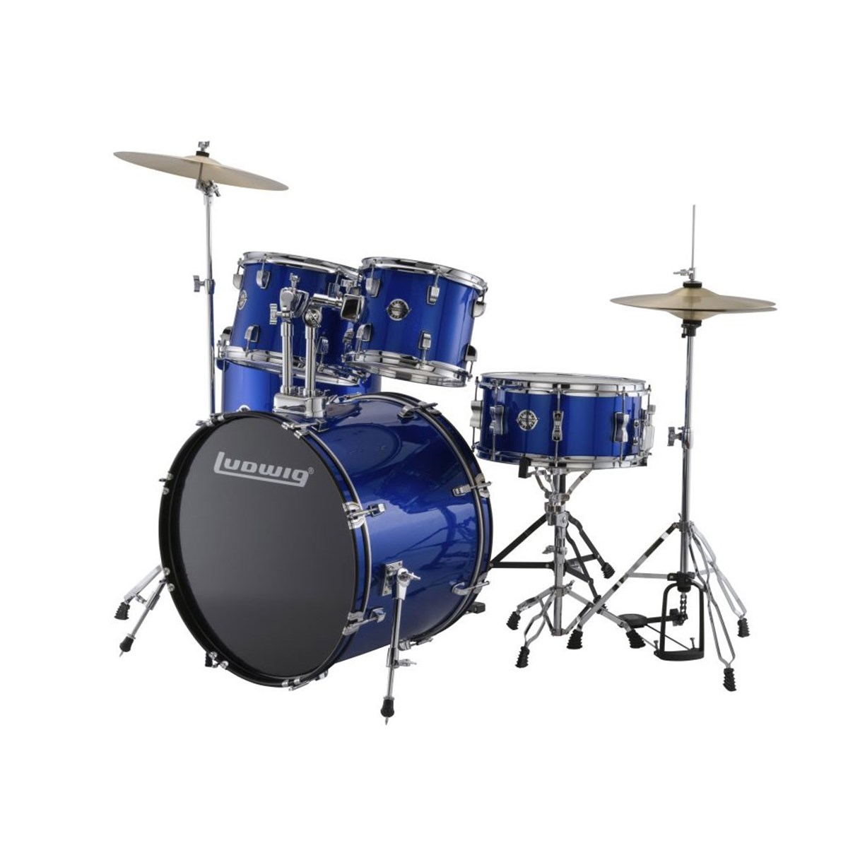 Ludwig Accent Fuse (Mavi) Akustik Davul Seti