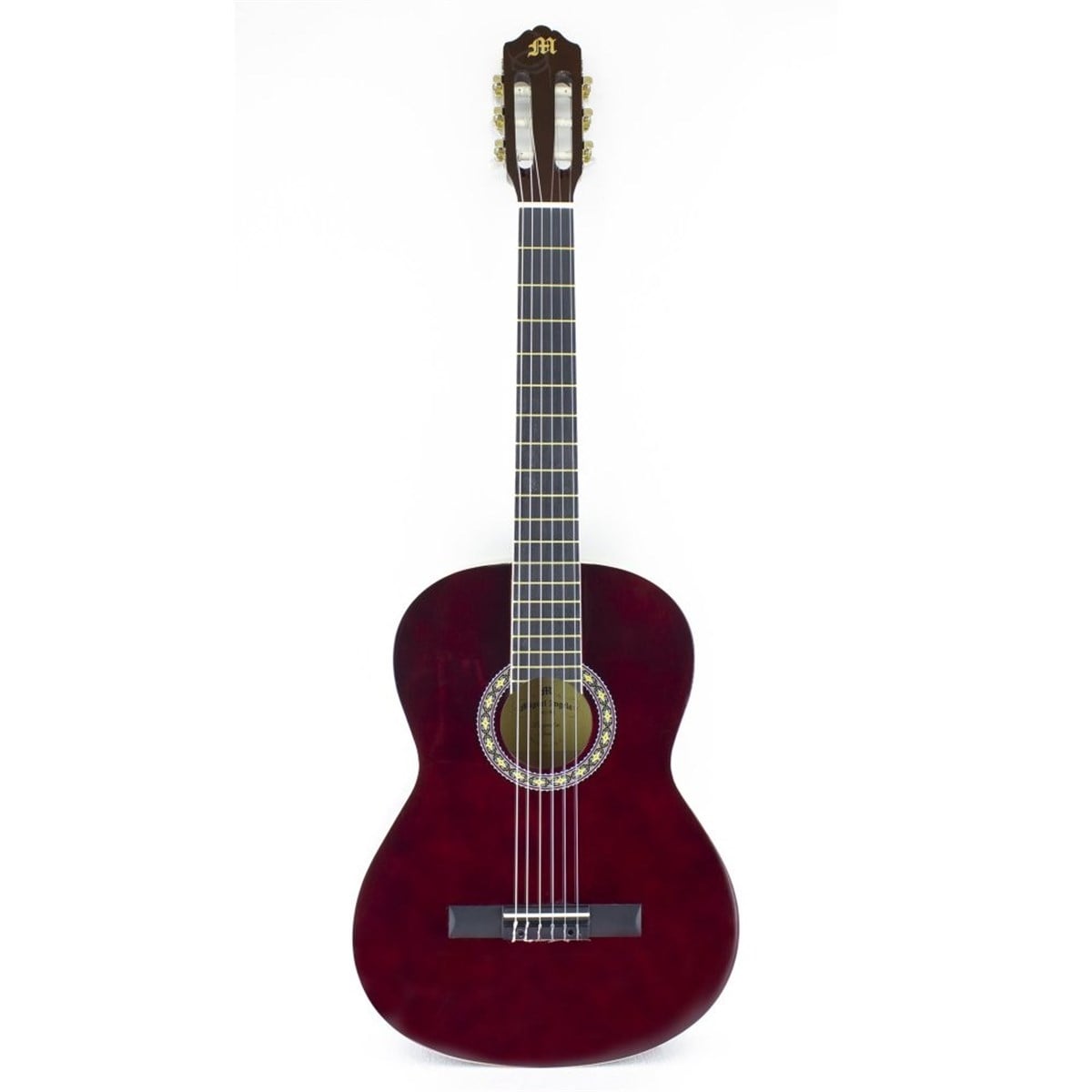 Miguel Angela MA1-WR Bordo Klasik Gitar (Kılıf+Pena)
