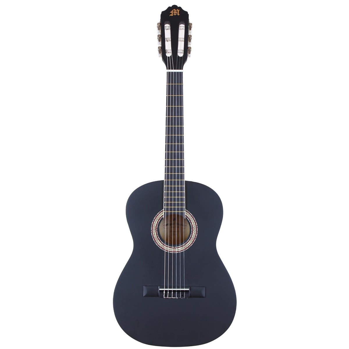 Miguel Angela MA1M-JR-BK Siyah 3/4 Klasik Gitar (Mat Cilalı) Kılıf+Pena
