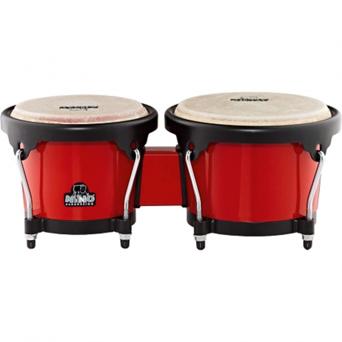 Nino NINO17R-BK 6.5 - 7.5 Inch Abs Bongo (Kırmızı)