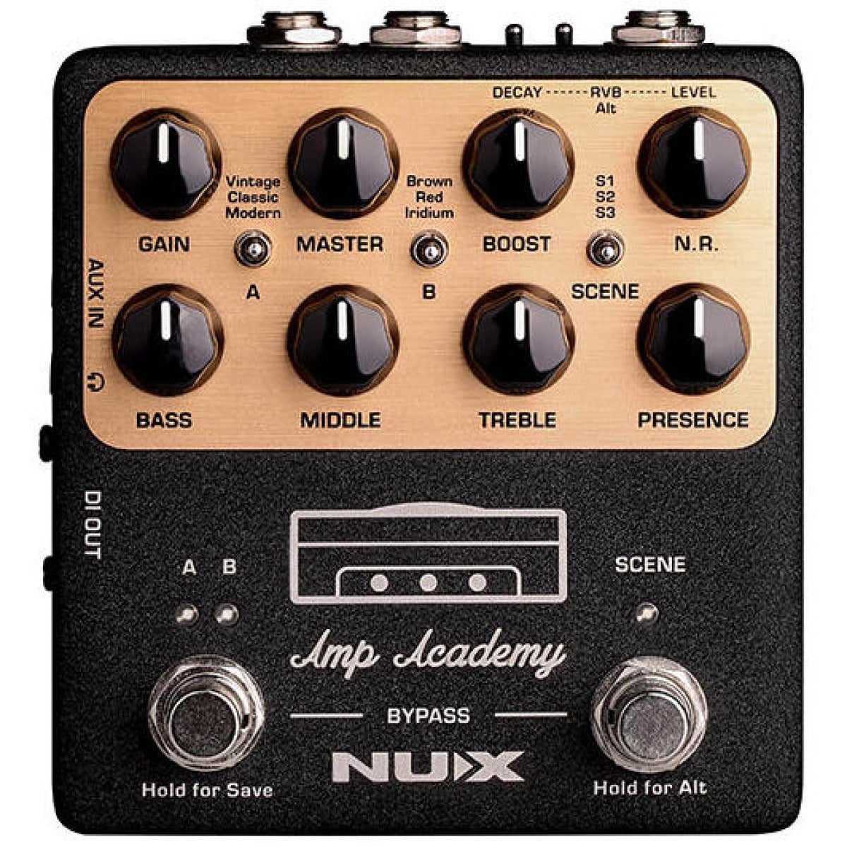 Nux NGS-6 Amp Academy Amfi Simülatör Pedalı