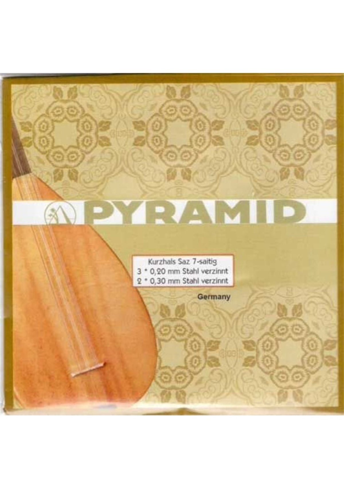 Pyramid 0.20 Uzun Sap Bağlama Takım Tel