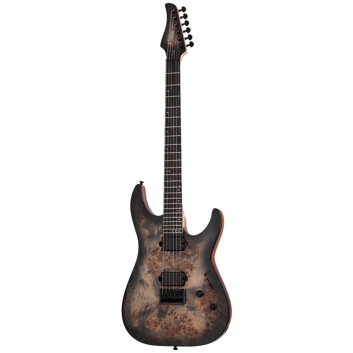 Schecter C-6 Pro Elektro Gitar (Charcoal Burst)