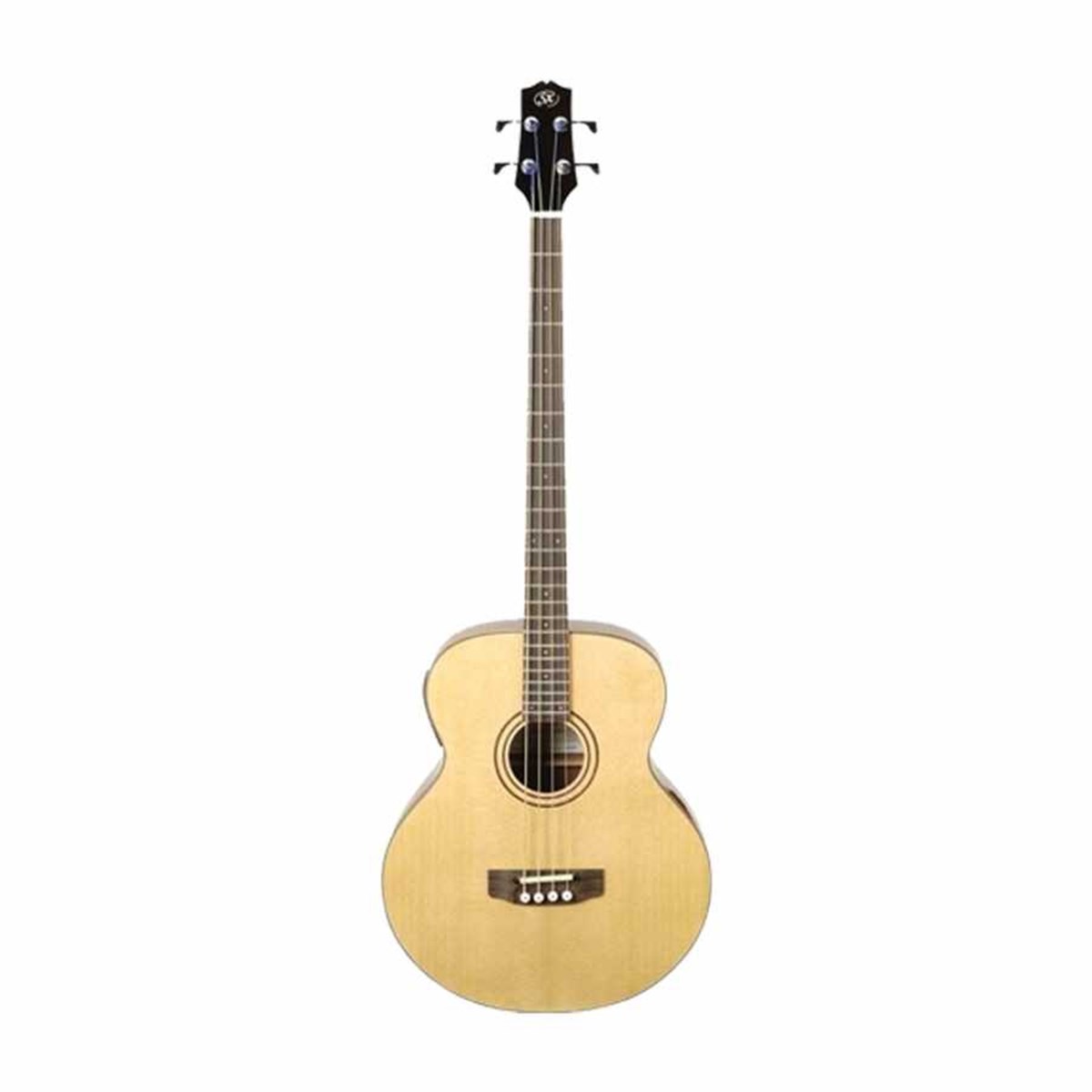 SX JBG30E+ Akustik Bas Gitar (Natural)
