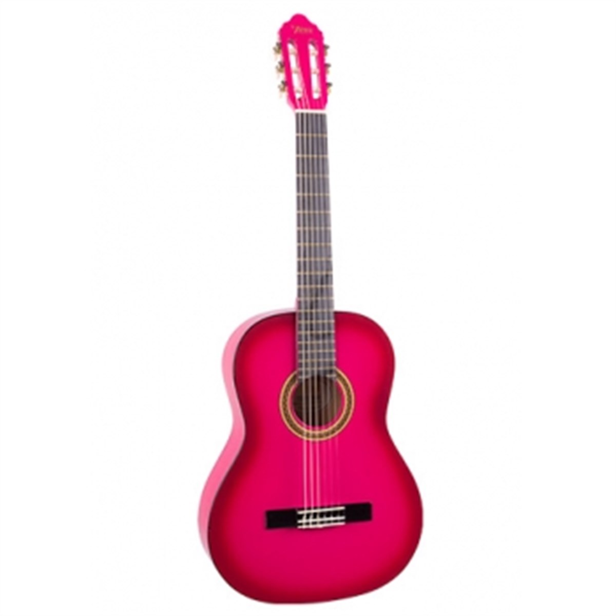 Valencia VC102TPKS (8-10 yaş grubu) PEMBE 1/2 Klasik Gitar