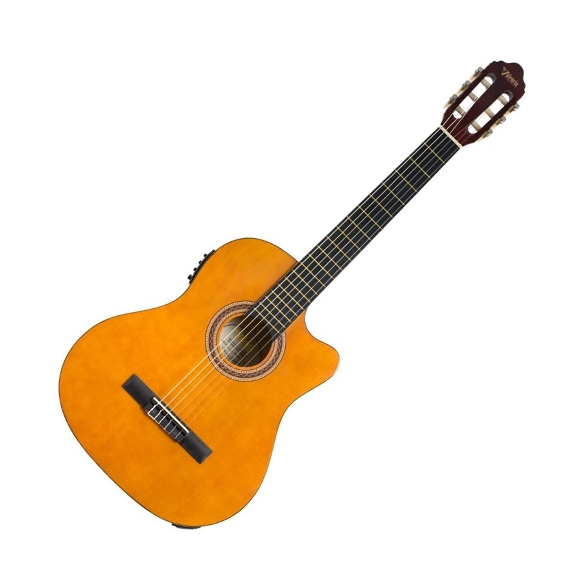 Valencia VC104TCVT 4/4 Elektro Klasik Gitar Natural Sap Çelikli