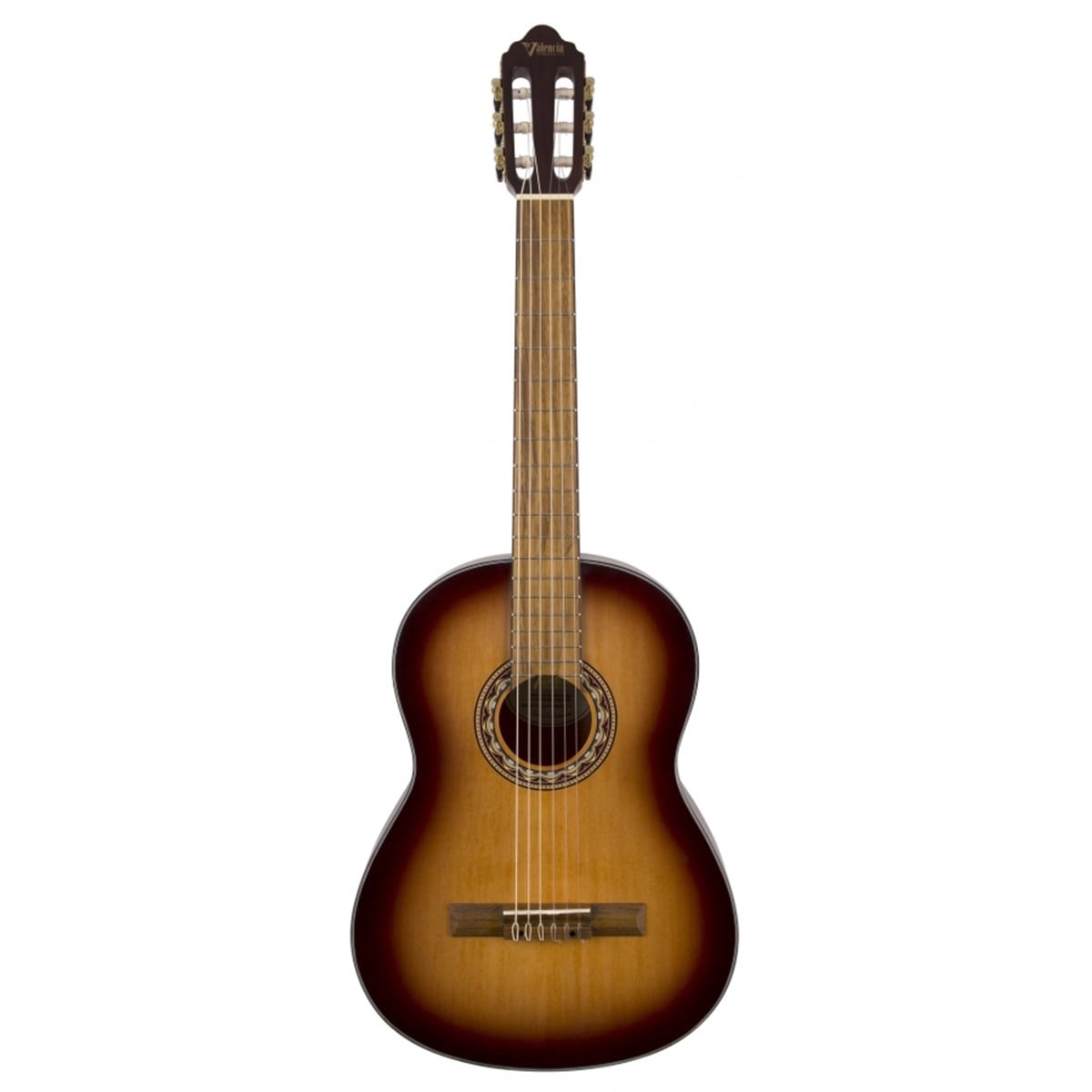 Valencia VC304ASB Antik Sunburst Mat Klasik Gitar (Kılıf+Pena)