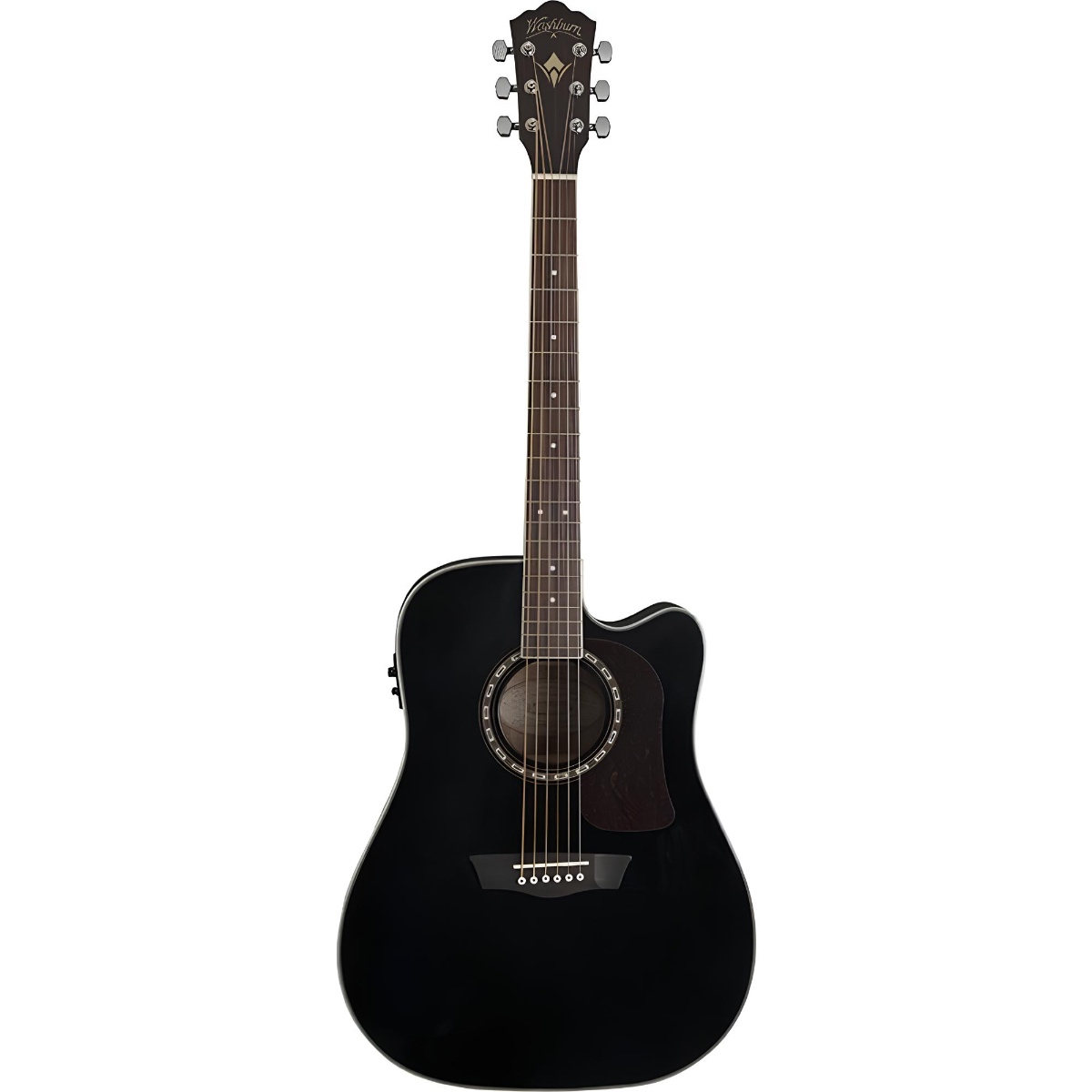 Washburn HD10SCEB Heritage 10 Serisi Elektro Akustik Gitar