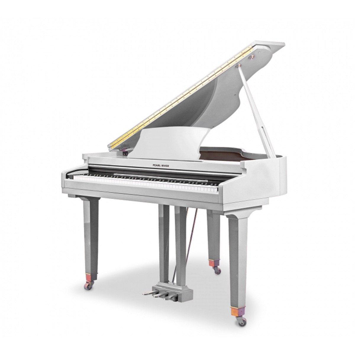 Pearl River GP1100 Baby Grand Dijital Piyano (Beyaz - Kuyruklu) |  yetenekmarket