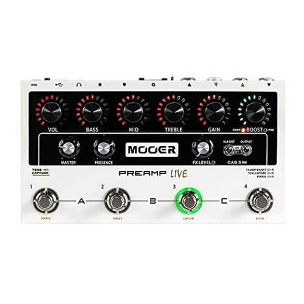 Mooer M999 PreAMP Live DiJital Multi Efekt Pedalı yetenekmarket