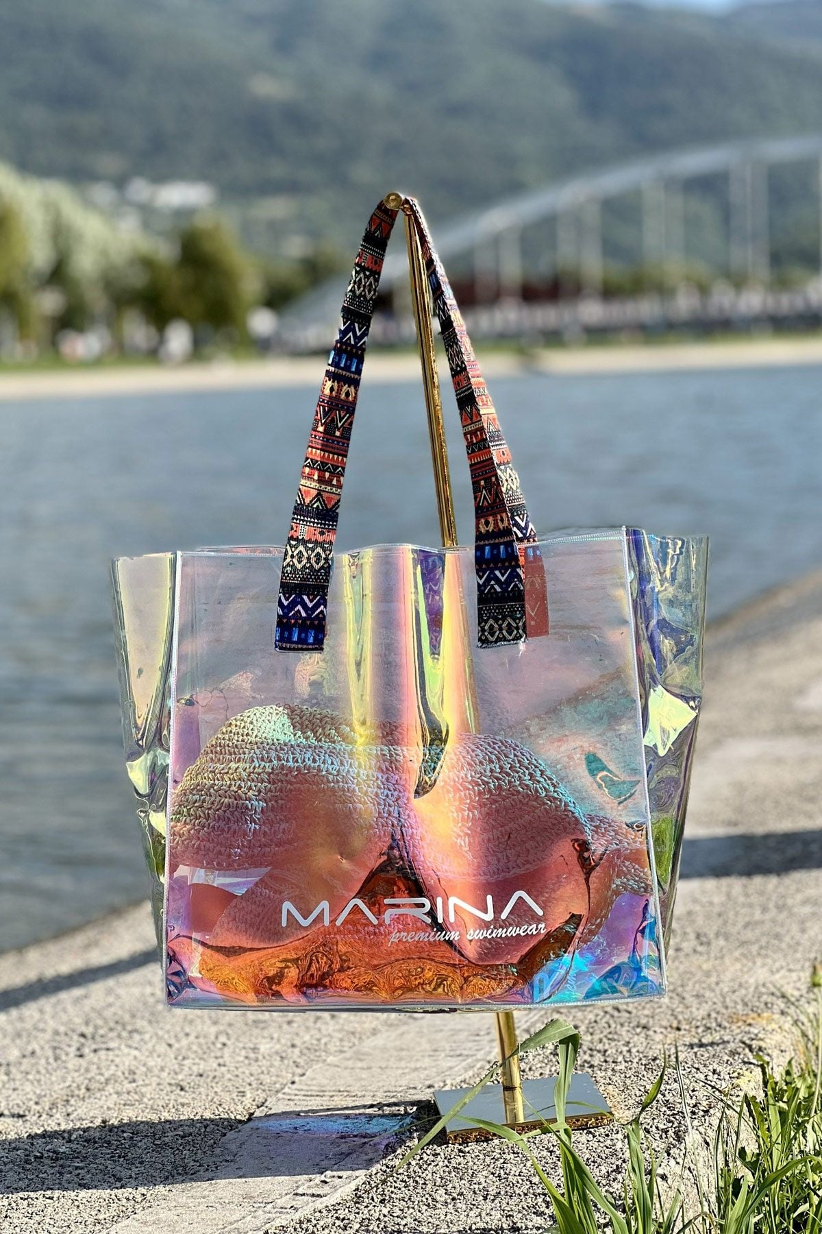 Marina C2435 AYNALI PVC ÇANTA