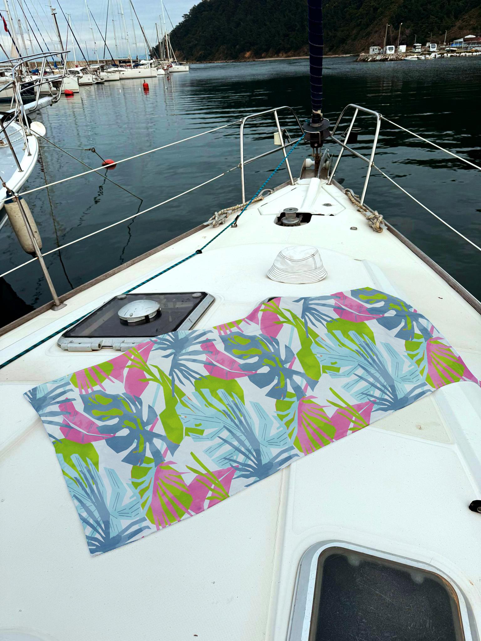 Miami Beach MB13-092 DİJİTAL BASKILI PLAJ HAVLUSU