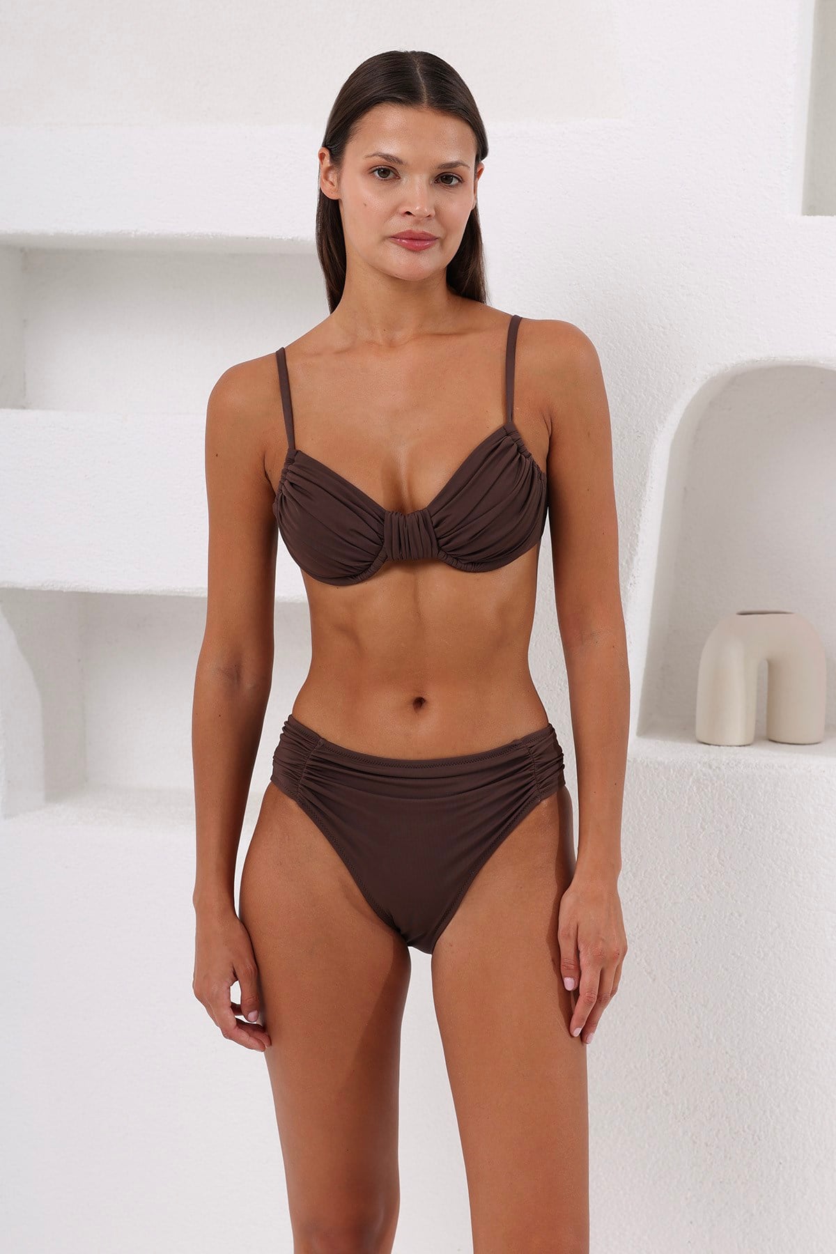 Lapieno 264292 BALENLİ YANLARI SÜRGÜLÜ BİKİNİ TAKIMI