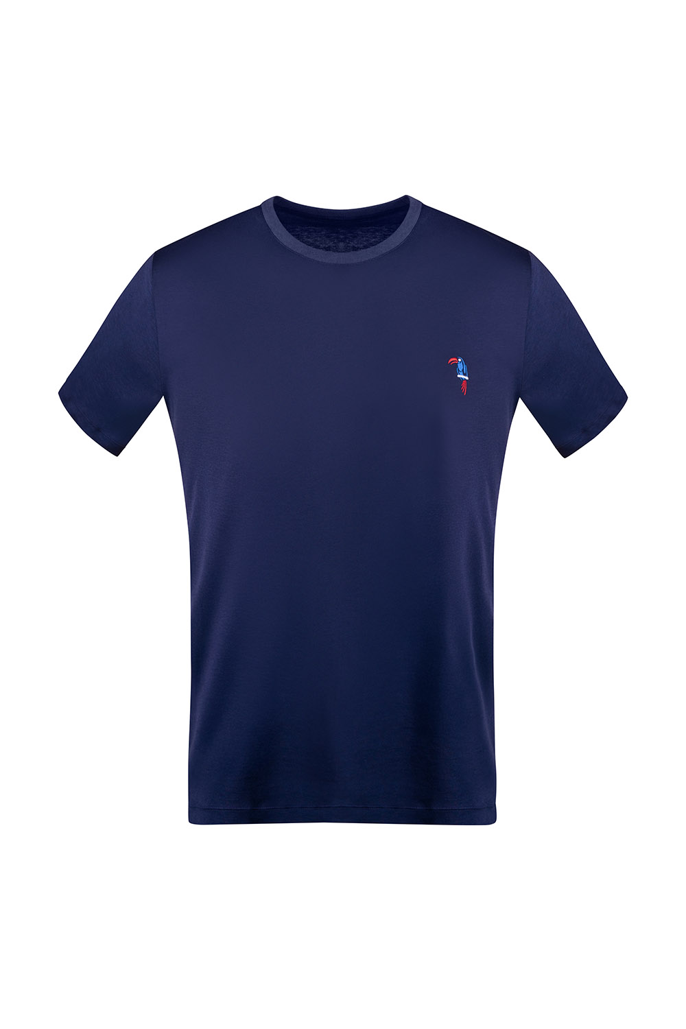 Kom PARROT İŞLEMELİ MODAL KISA KOLLU TSHIRT