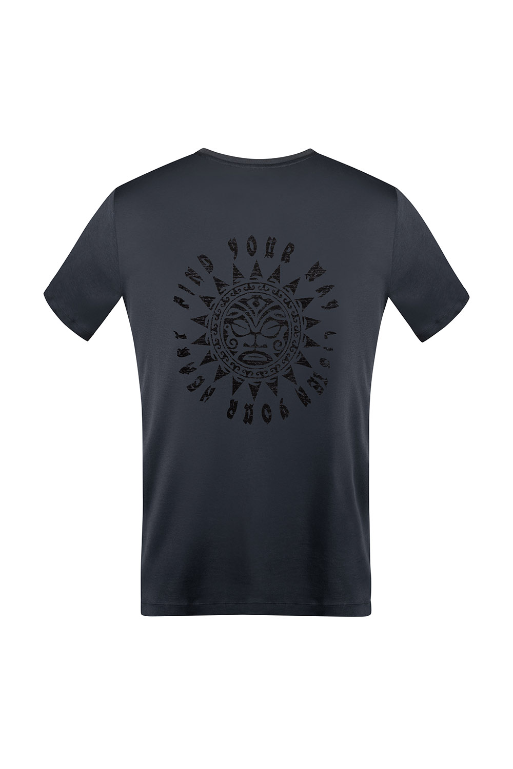 Kom TATTOO BASKILI KISA KOLLU TSHIRT
