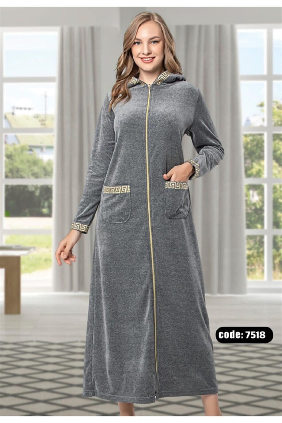 HAVLU ELBİSEESRATASHEsratash 7518 HAVLU ELBİSE