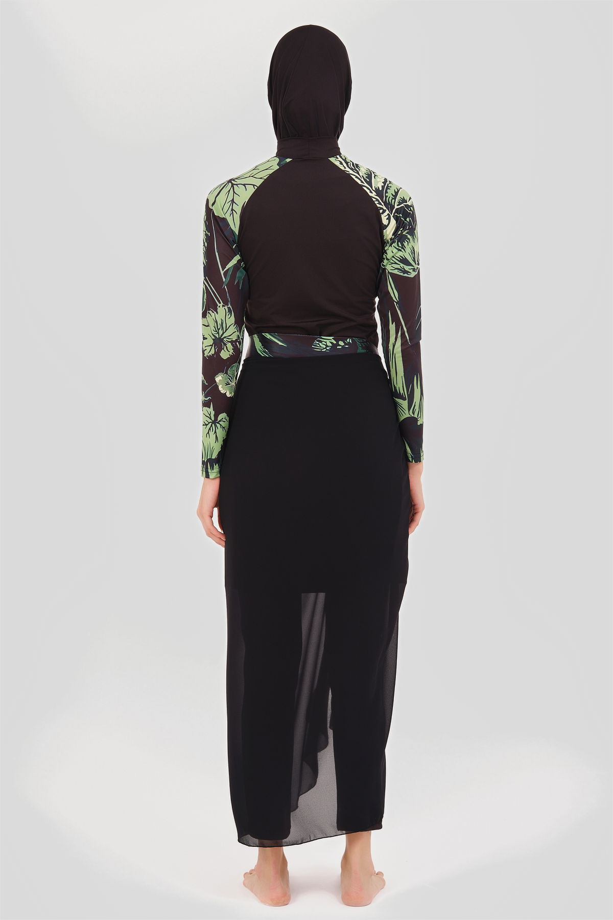 Alfasa 24624 REGLAN KOL DİK YAKA TESETTÜR MAYO