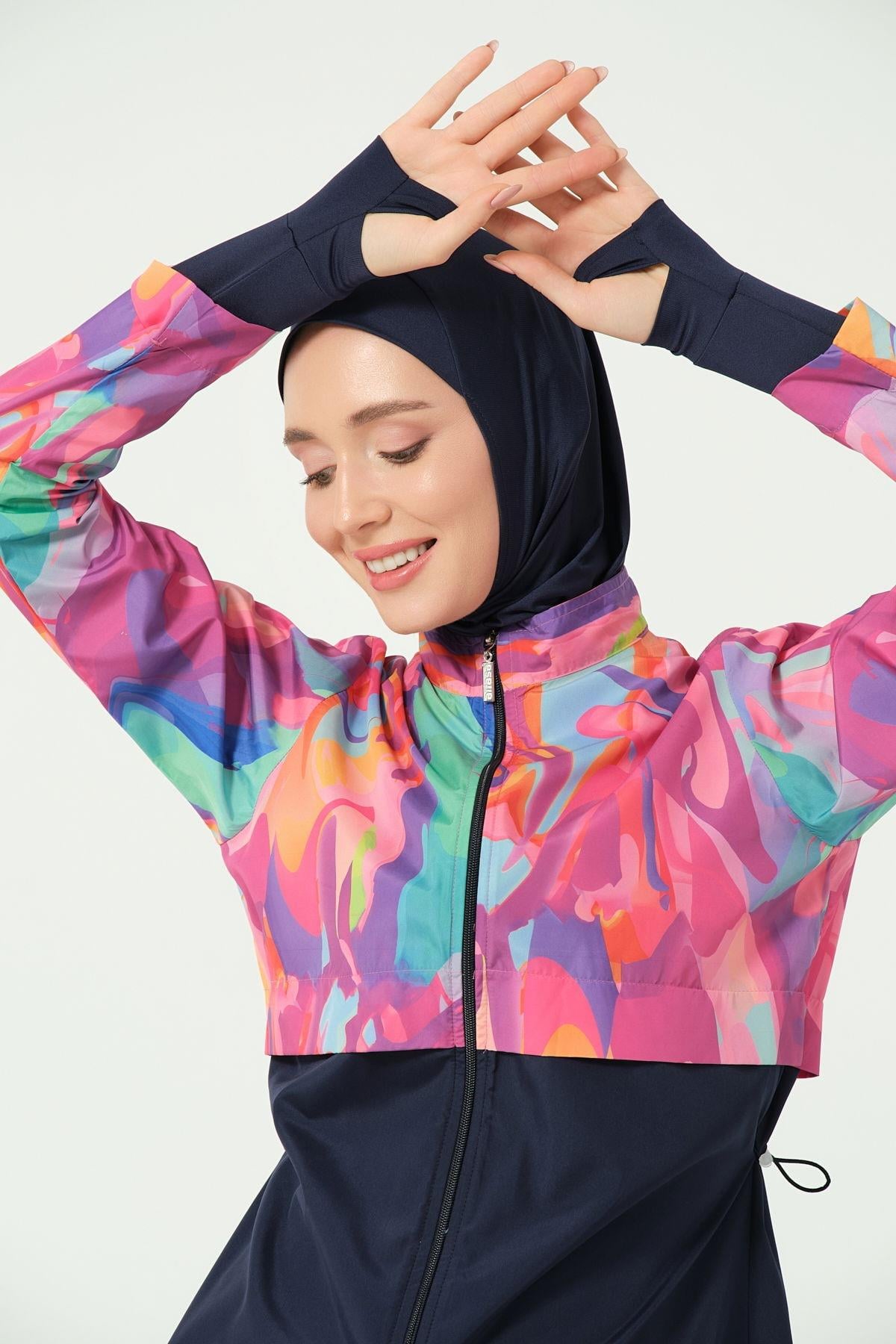 Alfasa 25321 PARMAK GEÇİRMELİ CROP TESETTÜR MAYO