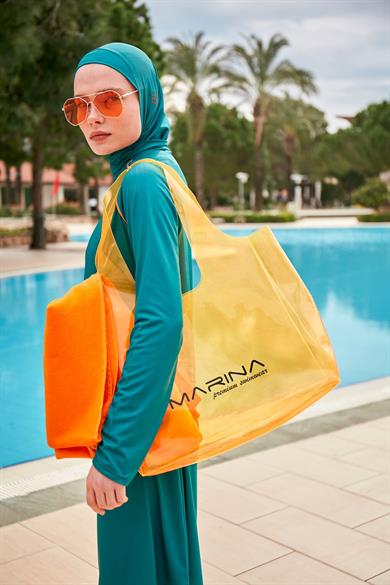 Marina C2406 ŞEFFAF PLAJ ÇANTASI
