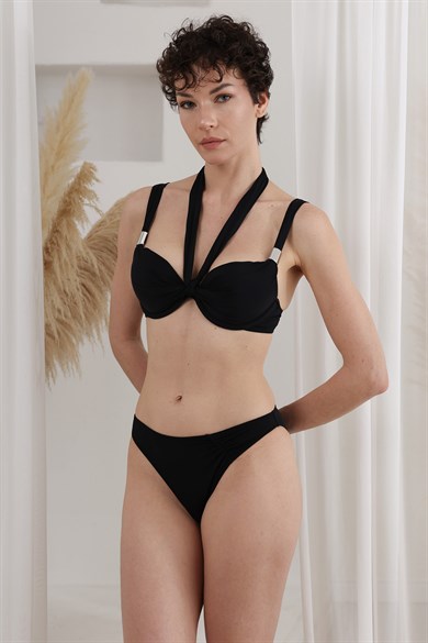 Lapieno 264285 AKSESUARLI DOUBLE DOLGULU BİKİNİ TAKIM