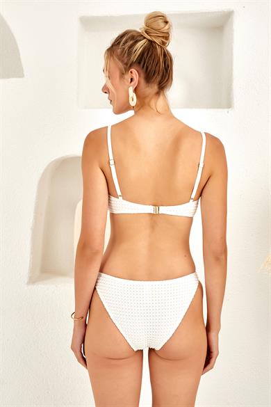Lapieno 4255 HALKA DETAYLI İNCE ASKILI BİKİNİ TAKIM
