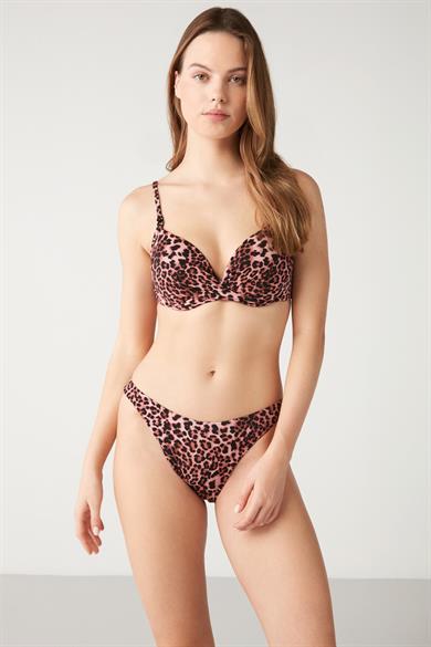 Kom ROMHANDA LEOPAR DESENLİ DOLGULU BİKİNİ