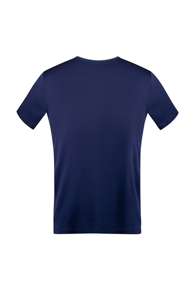 Kom PARROT İŞLEMELİ MODAL KISA KOLLU TSHIRT