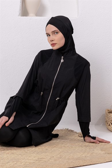 Adasea 261307 JERYY JİLELİ UZUN KOLLU TESETTÜR MAYO
