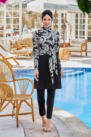 Maresiva 8216 ARIELLA LİKRALI TESETTÜR MAYO