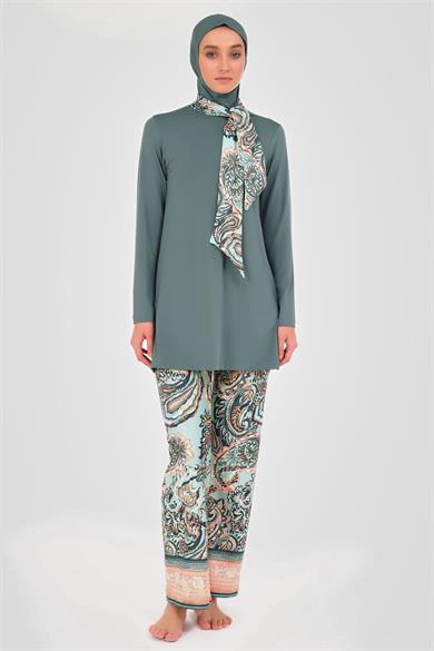 Alfasa 24602 FULAR YAKA DETAYLI TESETTÜR MAYO