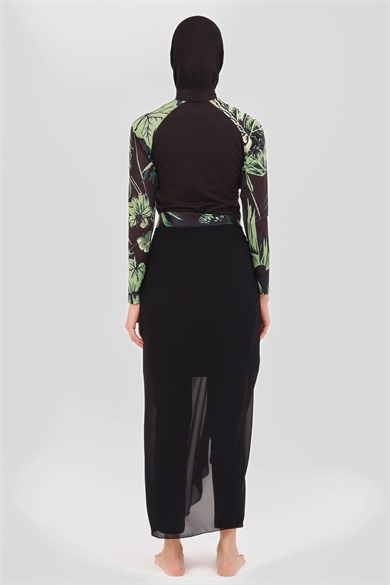 Alfasa 24624 REGLAN KOL DİK YAKA TESETTÜR MAYO