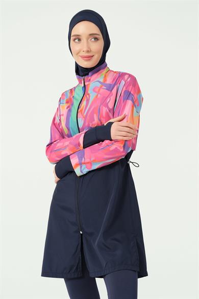 Alfasa 25321 PARMAK GEÇİRMELİ CROP TESETTÜR MAYO